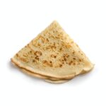 pancake folded into a triangle quarter