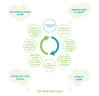 image of well now cycle